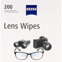 ZEISS Pre-Moistened Lens Cleaning Wipes, 200 Count