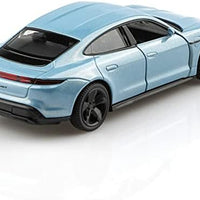 TOKAXI 1/36 Scale Porsche Taycan Turbo Diecast Car Models,Pull Back Vehicles Toy Cars,Cars Gifts for Boys Girls