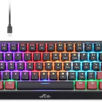 Rii RK806 60% Mechanical Gaming Keyboard,61 Keys Compact