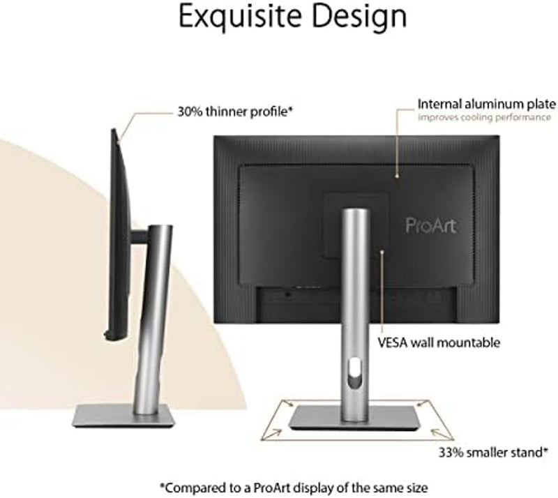 ASUS ProArt 24” (24.1” viewable) 16:10 HDR Professional Monitor (PA248CRV) - IPS, (1920 x 1200)