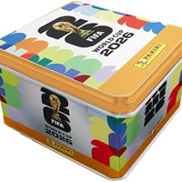 Panini colección exclusiva de Amazon - Álbum de tapa dura + Lata con 50 paquetes de cromos