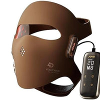 JOVS Máscara de terapia de luz láser 4D – Terapia de luz roja para cara, terapia de luz con máscara facial LED, 6 veces más potente que LED, tecnología FPT, 4 longitudes de onda, antienvejecimiento