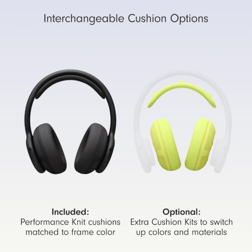 Beats 360 - Black Over-Ear Headphones with Black Performance Knit Cushions