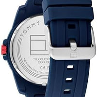 Reloj Tommy Hilfiger 3-Hand Quartz - Correa de Silicona 44mm (Azul)