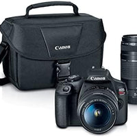 Canon EOS Rebel T7 DSLR Camera Double Zoom Lens Kit