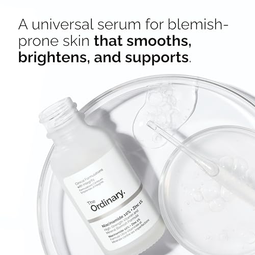 The Ordinary Acne Collection - Skin Care Bundle Set For Oily, Acne Prone Skin - Salicylic Acid 2% Solution, Niacinamide 10% + Zinc 1%, Natural Moisturizing Factors + Beta Glucan