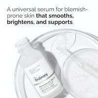 The Ordinary Acne Collection - Skin Care Bundle Set For Oily, Acne Prone Skin - Salicylic Acid 2% Solution, Niacinamide 10% + Zinc 1%, Natural Moisturizing Factors + Beta Glucan