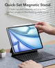 ESR iPad Air 13 inch Case Keyboard (M3,2025/M2,2024), iPad Pro 12.9 inch Magic Keyboard, Easy-Set Floating Cantilever Stand, Precision Multi-Touch Trackpad, Rebound Series, Black【NOT for Pro 13】