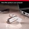 SanDisk 512GB Ultra Dual Drive Luxe USB Type-C - Up to 400MB/s - SDDDC4-512G-GAM46