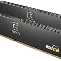 TEAMGROUP T-Create Expert Overclocking 10L DDR5 32GB Kit (2 x 16GB) 6000MHz (PC5-48000) CL38 Intel XMP 3.0 & AMD EXPO Compatible Desktop Memory Module Ram - CTCED532G6000HC38ADC01