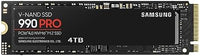 Samsung 990 PRO SSD 2TB NVMe M.2 PCIe Gen4, M.2 2280 Internal Solid State Hard Drive, Seq. Read Speeds Up to 7,450 MB/s for High End Computing, Gaming, and Heavy Duty Workstations, MZ-V9P2T0B/AM