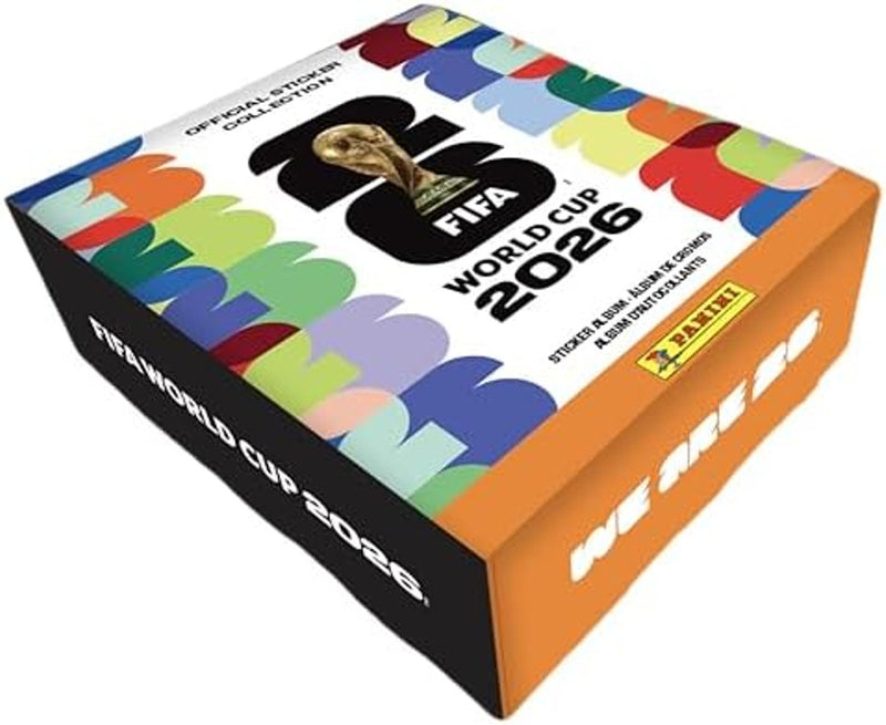 Panini colección exclusiva de Amazon - Álbum de tapa dura + Lata con 50 paquetes de cromos