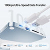 USB C Hub for iMac 24 inch 2021 2023 2024, 8 in 1 iMac USB Hub with M.2 SSD Expansion (SSD Not Included), USB A/C 3.2 10Gbps, 2 USB A 2.0, SD/TF, iMacM1 M3 M4 Slim Dock Accessories