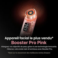 medicube Pink Skincare Set for Glass Glow Skin: Booster Pro Pink and Collagen Jelly Cream 110ml | 6-IN-1 Real Glass Glow Beauty Massager | Niacinamide & Freeze-Dried Hydrolyzed Collagen | Skincare Set
