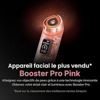 Visita la tienda de medicube medicube Set de cuidado de la piel rosa para piel brillante de vidrio: Age-R Booster Pro Pink | Masajeador de belleza de brillo de cristal real 6 en 1 y crema de gelatina de colágeno - niacinamida y