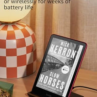 Amazon Kindle Paperwhite Signature Edition 32GB (newest model) – 20% faster with auto-adjusting front light, wireless charging, and weeks of battery life – Metallic Black
