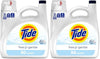 Tide Free & Gentle Liquid Laundry Detergent, 105 fl oz, 80 Loads, HE Compatible (Pack of 2)