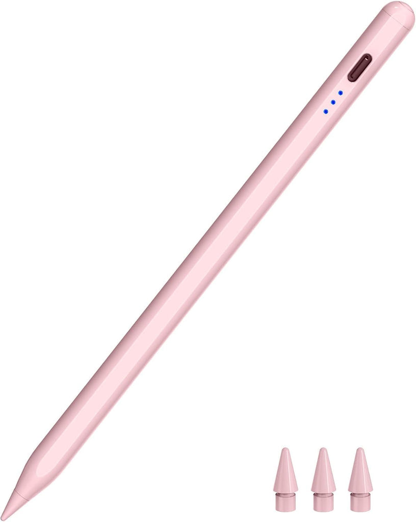 HATOKU Stylus Pen for Apple iPad 2018-2026 for Note-Taking Drawing Pink