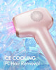 INNZA IPL Hair Removal with Ice Cooling Care Function for Women Permanent,999,999 Flashes Painless IPL Hair Remover, Hair Removal Device for Armpits Legs Arms Bikini Line
