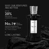ROMASS Valor's Path EDP Eau de Parfum for Men & Women – Citrus Lemon jackfruit Fragrance summer scents with Amber & Sandal wood Fragrance– 3.4oz/100ml travel Gift Perfume