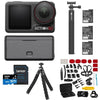 DJI Osmo Action 5 Pro, Waterproof Camera with Dual OLED Touchscreens, Action Camera 4K Ideal for Sports, with Froggi 47-pc Sport Kit and SD Card (Adventure Combo Kit)