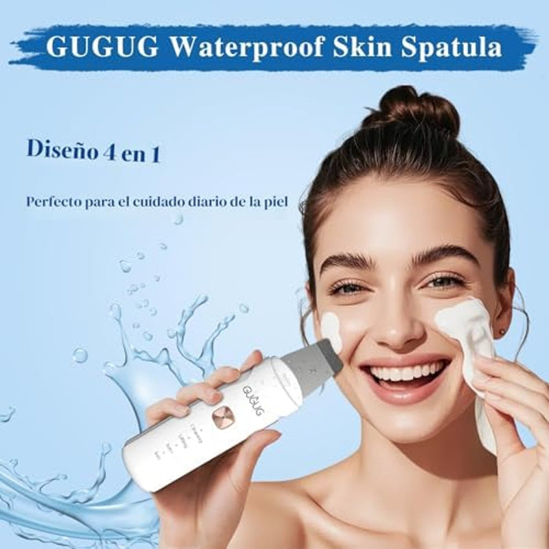 GUGUG - Limpiador de poros facial 4 en 1 impermeable para la piel