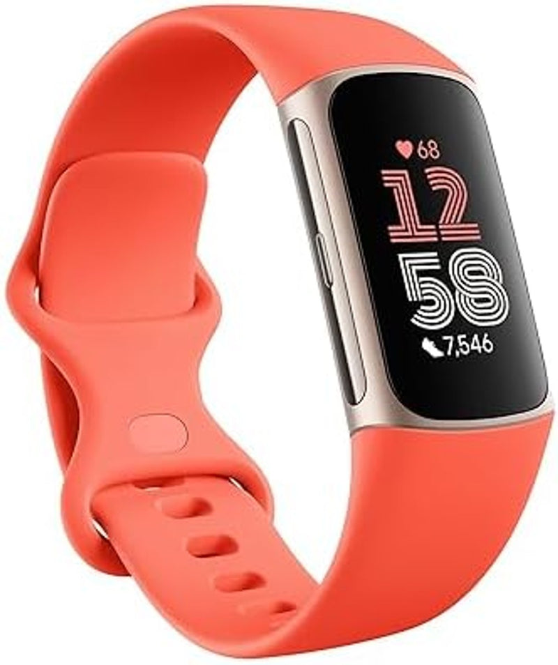 Amazon Fitbit Charge 6 Fitness Tracker with Google Apps