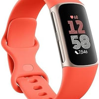 Amazon Fitbit Charge 6 Fitness Tracker with Google Apps
