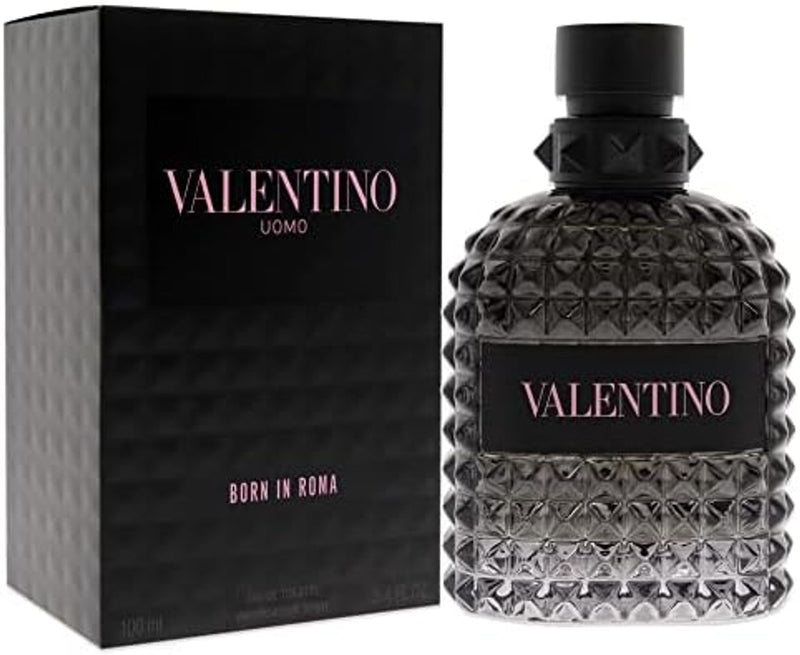 Valentino Uomo Born In Roma EDT espray para hombre de 3.4 onzas