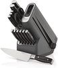 Ninja Knife Set, Knife Sharpener, Knife Block Set, Stainless Steel Knives, 14 Piece Set, Steak Knives, Chef Knives and More, Foodi NeverDull, Black, K32014