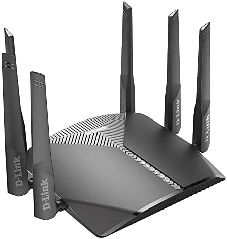D-Link WiFi Router AC3000 Mesh Smart Internet Network Voice Control, MU-MIMO Tri Band Gigabit Gaming Mesh (DIR-3040-US)