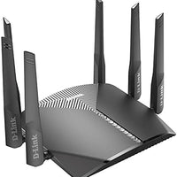 D-Link WiFi Router AC3000 Mesh Smart Internet Network Voice Control, MU-MIMO Tri Band Gigabit Gaming Mesh (DIR-3040-US)