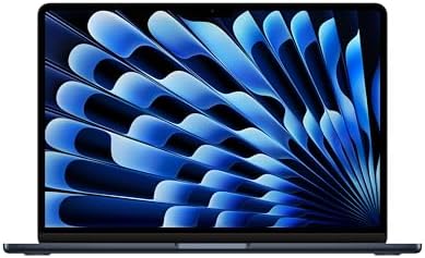 Apple MacBook Air with Apple M3 Chip, 13-inch, 8GB RAM, 256GB SSD Storage, Midnight (Renewed)