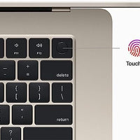 2023 Apple MacBook Air with Apple M2 Chip with 8-Core CPU/10-Core GPU (15-inch, 16GB RAM, 1TB SSD Storage) (QWERTY English) Starlight (Renewed)