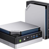 GMKtec EVO-X2 AI Mini PC AMD Ryzen Al Max+ 395 (up to 5.1GHz) Mini Gaming Computers, 64GB LPDDR5X 8000MHz (8GB*8) 1TB PCIe 4.0 SSD, Quad Screen 8K Display, WiFi 7 & USB4, SD Card Reader 4.0