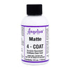 Angelus Matte 4-Coat Scratch-Resistant Leather Sealer – Durable, Flexible, Clear Coat Protection for Leather Shoes, Bags, Jackets & More - Matte Finish - 4 Fl Oz