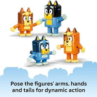LEGO Bluey Brick-Built Bluey Family - Building Toy
