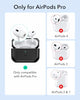ESR for AirPods Pro 2 Case (HaloLock), Compatible with Airpods Pro Case 2nd / 1st Generation (2023/2022/2019), Compatible with MagSafe, Full Drop Protection Cover with Lanyard, Black