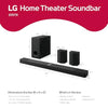 LG S95TR 9.1.5-Channel OLED evo TV Matching Home Theater Soundbar with Rear Surround Speakers and Wireless Subwoofer, Wow Orchestra, Dolby Atmos, WOWCAST Built-in (2024 Model)