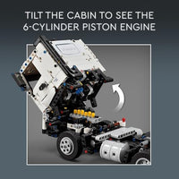 LEGO Technic Volvo FMX Truck & EC230 Electric Excavator Building Toy, Volvo Truck Toy with 2 Model Vehicles, Great Gift for Boys and Girls Ages 10 and Up Who Love Heavy Duty Construction Models, 42175