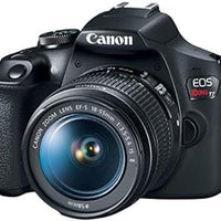 Canon EOS Rebel T7 DSLR Camera Double Zoom Lens Kit