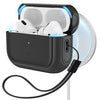 ESR for AirPods Pro 2 Case (HaloLock), Compatible with Airpods Pro Case 2nd / 1st Generation (2023/2022/2019), Compatible with MagSafe, Full Drop Protection Cover with Lanyard, Black