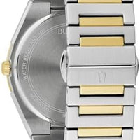 Bulova Mens Dress Classic Quartz Two Tone Stainless 39mm
