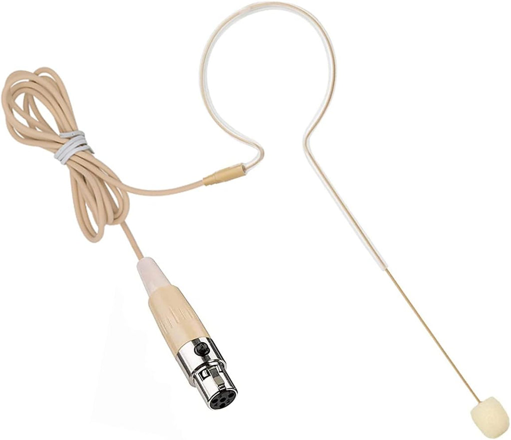 XGWTH Headset Single Earhook Microphone Compatible with Shure Bodypack