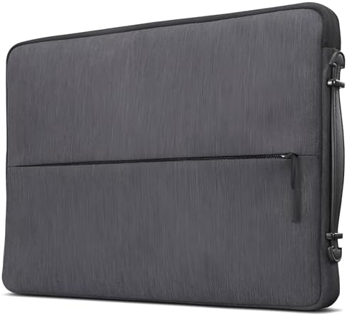 Lenovo Urban Laptop Sleeve 14 Inch for Laptop/ Notebook/Tablet Compatible with MacBook Air/Pro Water Resistant - Charcoal Grey