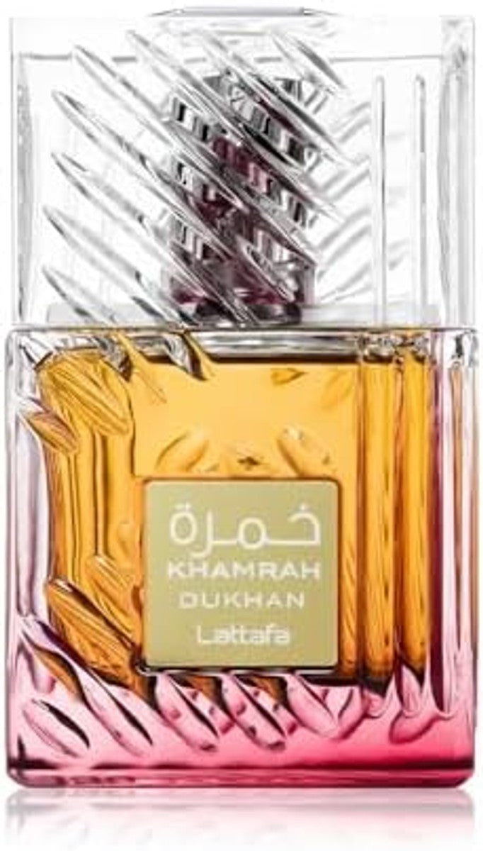 EN STOCK 🔥 Lattafa Khamrah Dukhan para Unisex Eau de Parfum en Spray, 3.4 onzas / 100 ml
