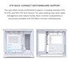 LIAN LI O11D MINI V2 Flow | Compact ATX Mid-Tower Airflow Computer Case | Panoramic View | High-Performance Airflow | Includes 5 x 120mm Reverse Blade Fans | Cable Management | White (O11DMIV2FW)
