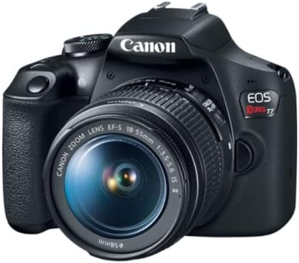 Canon EOS Rebel T7 DSLR Camera Double Zoom Lens Kit