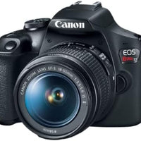 Canon EOS Rebel T7 DSLR Camera Double Zoom Lens Kit