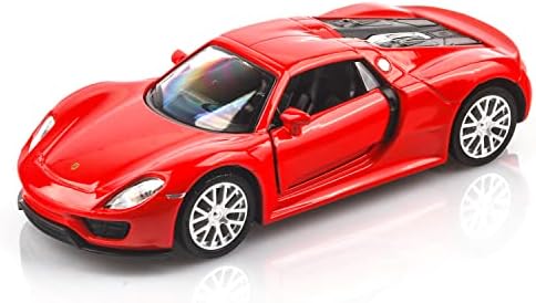 TOKAXI 1/36 Scale Porsche Taycan Turbo Diecast Car Models,Pull Back Vehicles Toy Cars,Cars Gifts for Boys Girls